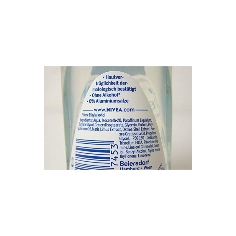 Genuine Authentic German Nivea Deodorant Fresh Natural Aluminum Free 1.69