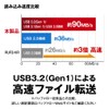 Buffalo USB Flash Drive 32GB No-Slide Type USB 3.2(Gen1)/3.1(Gen 1)/3.0/2.0