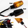 URAQT URAQT Motorcycle Turn Signal Light, 4 PCS Universal Watertight