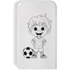 Azeeda 'Football Player Boy' Plastic Ice Scraper (IC00040671)