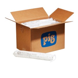 PIG Sump Skimmer | Pull Oil Out of Sumps | Tanks & Bilges |48 oz Absorbency | 3" Dia x 18" L | 25 Socks | SKM404