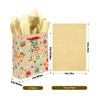 qiqee Christmas Gift Bags Set of 8 - White Bags