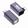 NFHK 2pcs/lot USB 2.0 B Female to Type C Male