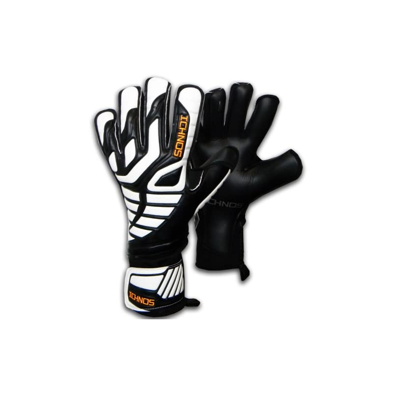 ICHNOS Extended wrist palm removable finger bars football goalkeeper gloves