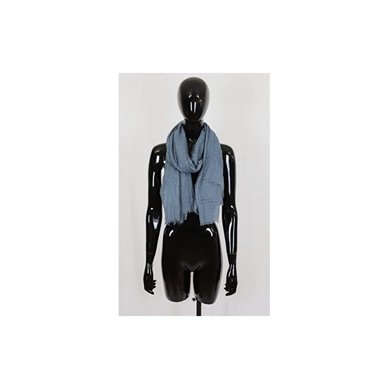 Van Der Rich ® - Scarf with fine crepe surface