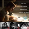LUXJET Book Light for Reading and Crocheting Rechargeable Neck Light