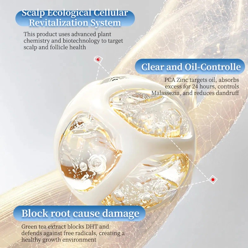Vsyss Sérum Capilar Roll Crecimiento Romero Redensyl Tratamiento Anti Caída