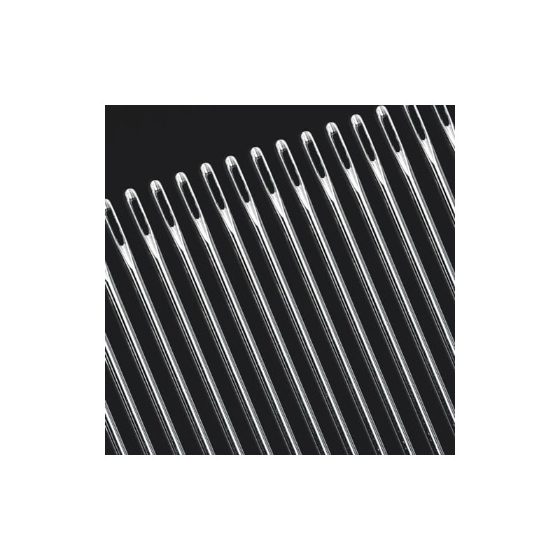 Aguja de tapicería profesional de 4 pulgadas, 3 mm de