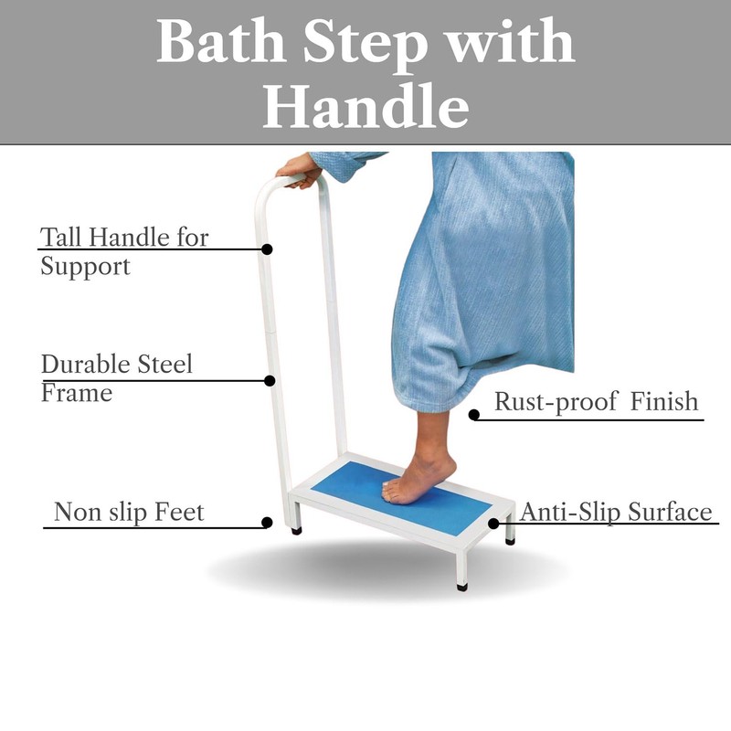 JIIZB6855EA - Bath Step with Handle