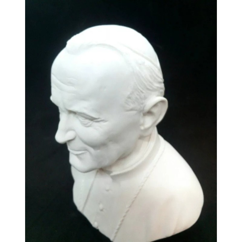 LOT OF 3 Pope John Paul II Ceramic Bust, 7",