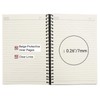 Yarotm Spiral A4 Notebook - 1 Piece Spiral Bound Lined