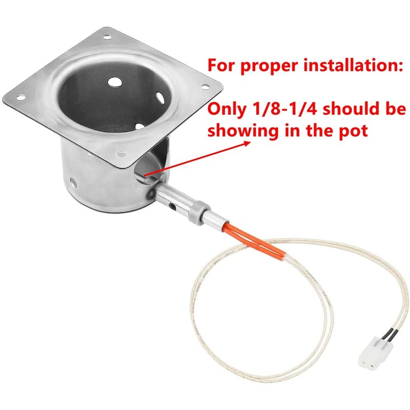 Fire Pot Burn Pot and Hot Rod Ignitor Kit Replacement