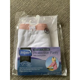Inspire Protective Panty With mesh pocket-washabl