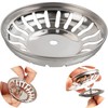 Sink Replacement Strainer Basket, 1 Piece, Diameter 84 mm Strainer