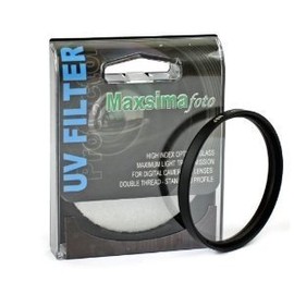 Maxsimafoto 49mm UV Filter and Lens Protector for Pentax 40mm f2.8 DA SMC Limited Lens