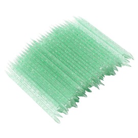 100 pieces disposable cuticle pusher, cuticle pusher remover cleaner for fingernail, cuticle cleaning and nail care for beginners and professional nail technicians(green)