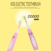Kids Electric Toothbrush Sonic Smart Timer Cartoon Shape Soft IPX7