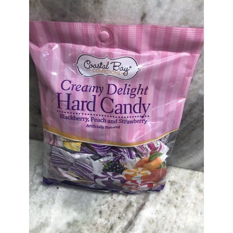 Coastal Bay New-Coastal Bay Creamy Day Hard Candy. Blackberry/Pea
