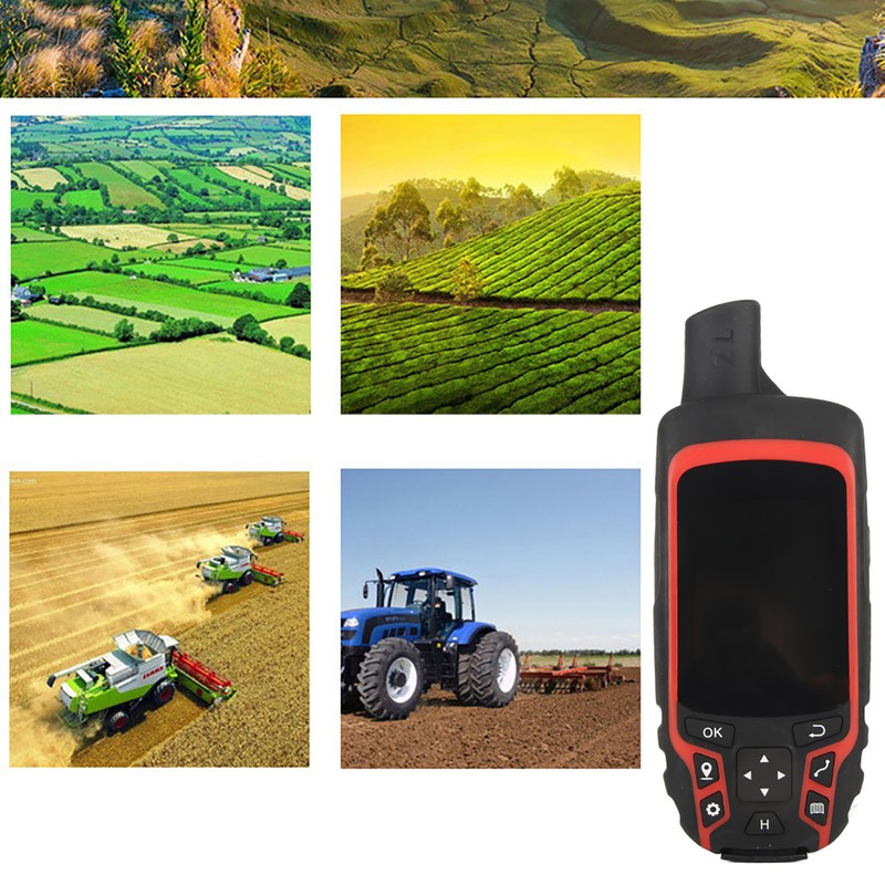 ZL‑166 Handheld GPS Navigation Track Land Area Meter TFT 2.4in