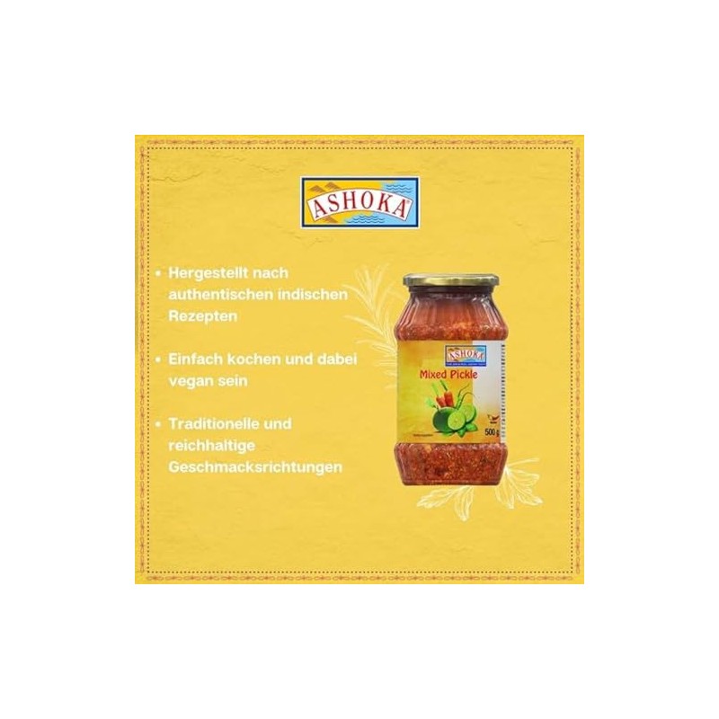 Ashoka Mixed Pickle, 500 g