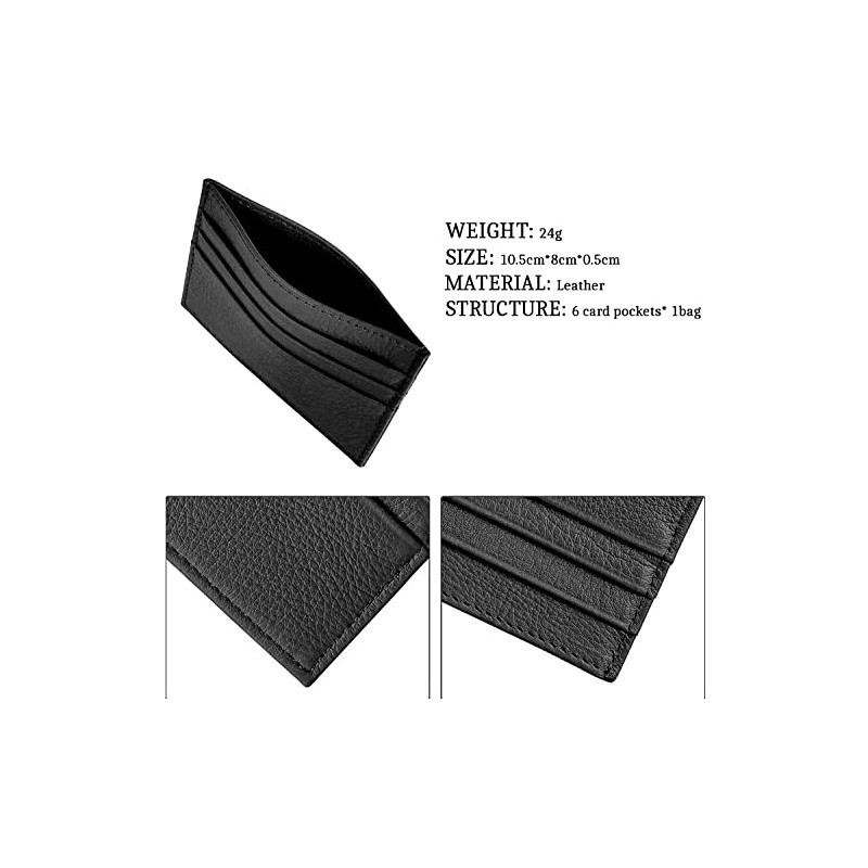 Van Der Rich ® - Leather Card Holder Ultra Thin