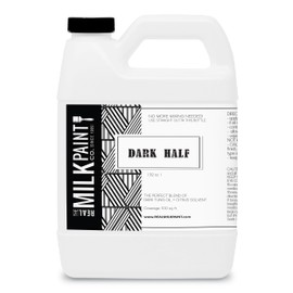 Real Milk Paint Dark Half, Dark Tung Oil and Orange Peel Oil for Wood Finishing, Cutting Boards, Butcher Blocks, Wood Floors, Clay, Stone, and Slate, Food Grade, 32 Ounces