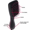 2-in-1 hot air comb multifunctional hair dryer, dry wet dual-use