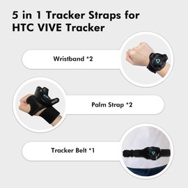 Boerunid VR Tracking Belt,Tracker Belts and Palm Straps for System Tracker Putters-Adjustable Belts and Straps for Waist