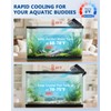 BAOSHISHAN Aquarium Chiller Fan, Powerful Fish Tank Cooling Fans with
