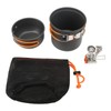 Camping Cooking Set Alumine Strong Bearing Food Grade Portable Stove