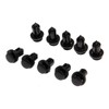 Mtsooning 10PCS Bumper Clips Trim Fasteners Plastic Rivet Replacement for