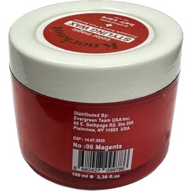 dye dyed Knockout Color Magic Hair Styling Wax (06 Magenta)