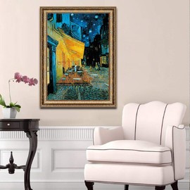 1000 Piece Jigsaw Puzzles for Adults Cafe Terrace at Night by Vincent Van Gogh 27.56 x 19.69 Inch Jigsaw Puzzles for Adults Educational Game Challenge Toy 1000 Pieces Puzzles for Adults Kids