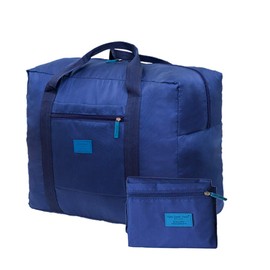 Travel Duffel Bag Lightweight Foldable Travel Bag for Women and Men Waterproof Tote Carry On Luggage Bag Weekender Overnight Bag (Blue)