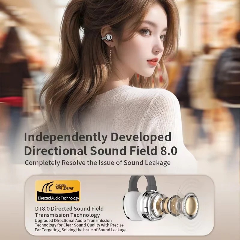 High quality wireless earbuds TWS waterproof ear hook headphones businesscolor: