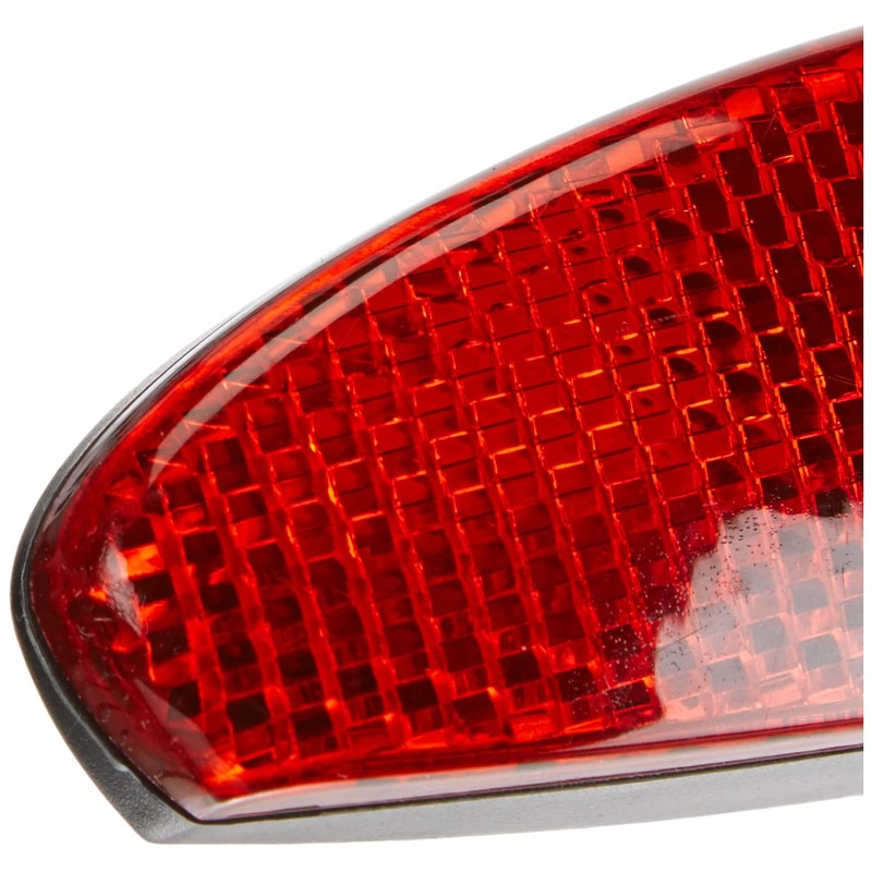 Prophete Fahrradreflektor Prophete Weitwinkel-Reflektor für Gepäckträger, schwarz, L, 5254