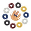 SAFIGLE 10Pcs Acupressure Finger Massage Ring Durable and Versatile for