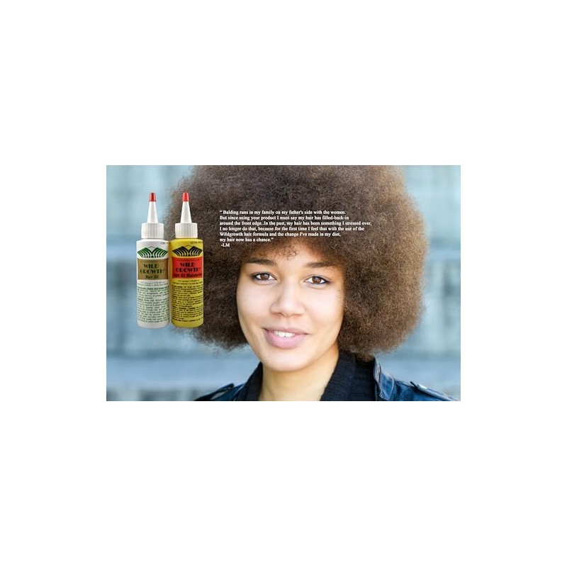 Aceite para el cabello Wild Growth - 4 onzas/118.291ml de