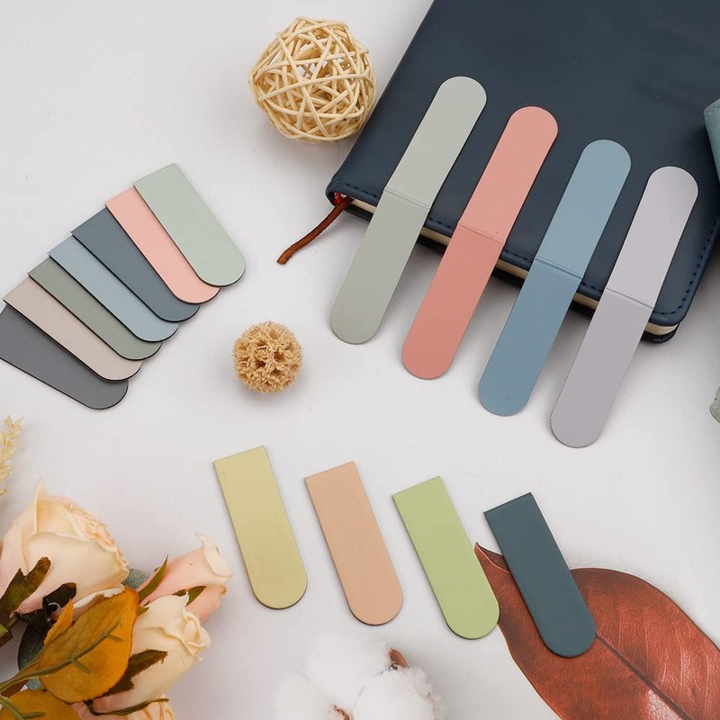Magnetic Bookmarks, 15PCS Magnetic Cute Bookmark for Teacher, Women, Men