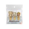 Rilakkuma RK481A Wood Pinch Set of 3 (Sitting)