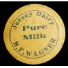 B.F. WAGNER JERSEY DAIRY - PURE MILK - MARIETTA, OHIO  (42mm CAP)
