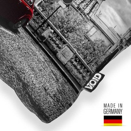 VOID Paris Eiffel Tower Vintage Car Cushion Cover Sofa Cushion Decorative Outdoor Cushion Size: 50 x 50 cm