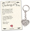 Thinking of You Gift Keyring Keepsake, Unusual and Touching Gift