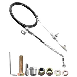 Kickdown Cable Fit For Ford Bronco E-150 E-250 Econoline F-150 F-250 1981-1993, Automatic Transmission Cable Replace KD-2AODU