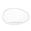 RH Passenger Right Side Mirror Glass Replacement Adhesive for 2007-2015 Mini Cooper