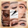 Eyebrow Pencil Red Brown, Microblading Tattoo Brow Pen 4 Point