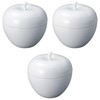 Set of 3 Apple Lids [ 3.6 x 3.6 inches