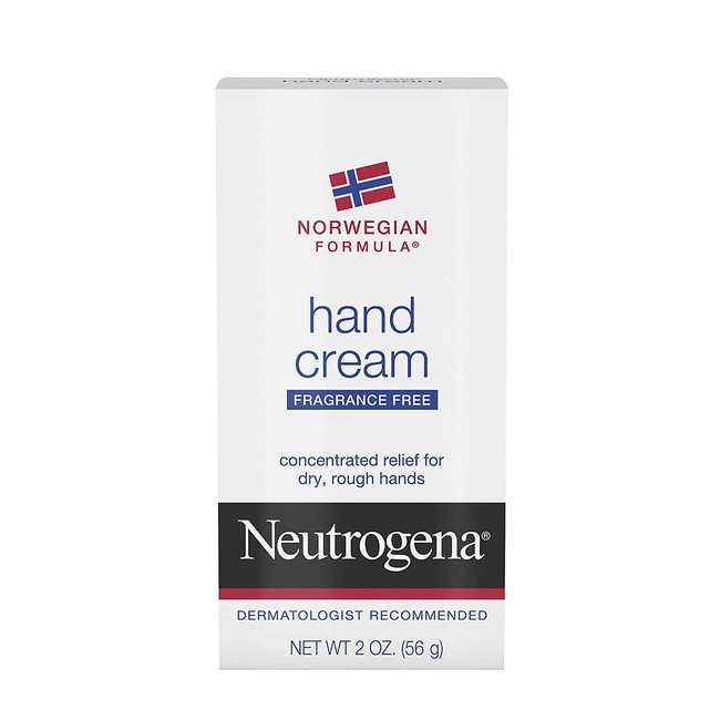 Neutrogena Norwegian Formula Moisturizing Hand Cream Formulated with Glycerin for Dry, Rough Hands, Fragrance-Free Intensive Hand Lotion, 2 oz