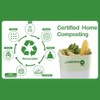 OrangeBio 3 Gallon Compostable Trash Bags, 100 Count, Food Grade,