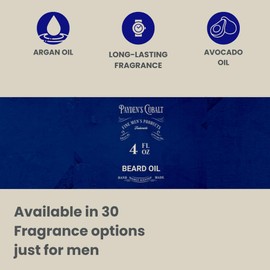 Black Canyon Home and Body Payden's Cobalt Cedarwood & Citrus For Men Scented Beard Oil, 4 Oz